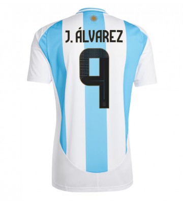 Argentina Julian Alvarez #9 Replika Hjemmebanetrøje Copa America 2024 Kortærmet